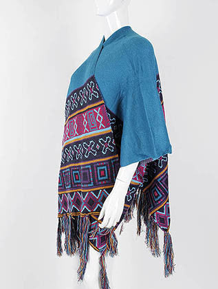 SCARF   SLEEVED  KHF99708PUR - Scarvesnthangs
 - 3