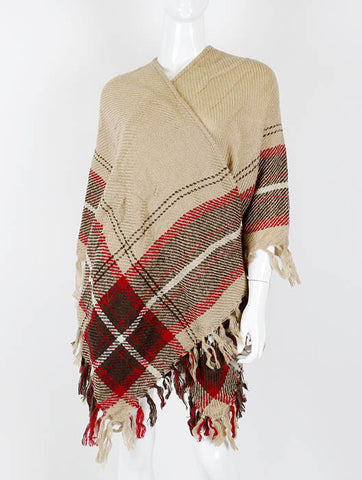 SCARF   CAPE STYLE  KHF99771BEG - Scarvesnthangs
 - 2