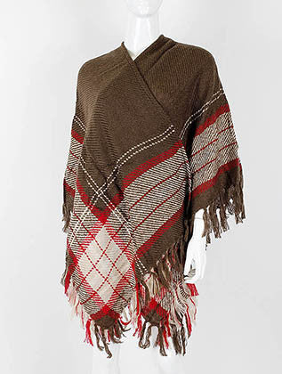 SCARF   CAPE STYLE  KHF99771BRO