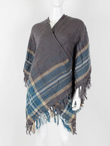 SCARF   CAPE STYLE  KHF99771GRY - Scarvesnthangs
 - 2