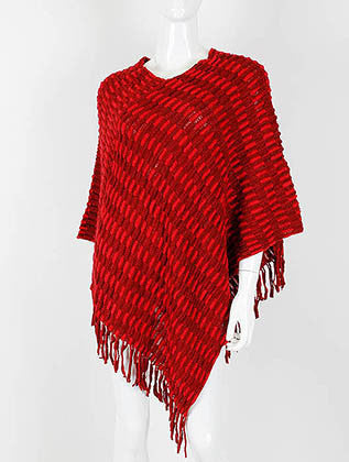 SCARF   V NECK  KHF99785BUR - Scarvesnthangs
 - 1