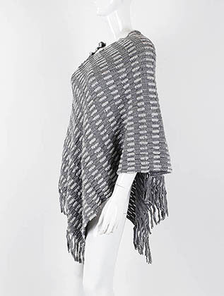 SCARF   V NECK  KHF99785GRY - Scarvesnthangs
 - 3
