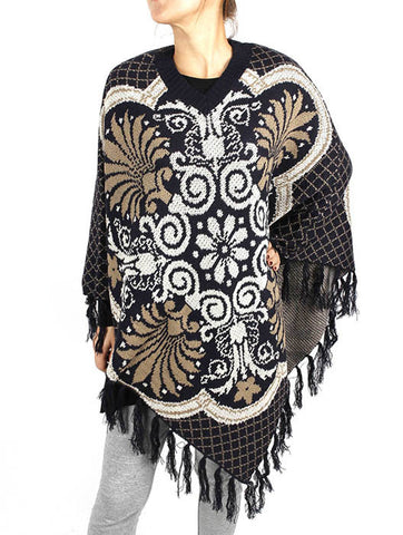 SCARF   KNIT  KHF99805NVY - Scarvesnthangs
 - 2