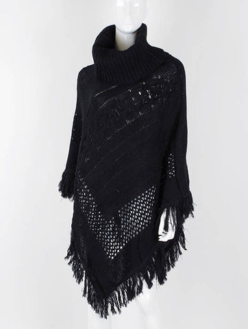 SCARF   TURTLENECK  KHF99837BLK - Scarvesnthangs
 - 2
