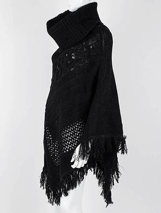 SCARF   TURTLENECK  KHF99837BLK - Scarvesnthangs
 - 3
