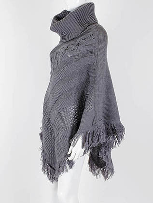 SCARF   TURTLENECK  KHF99837GRY - Scarvesnthangs
 - 3