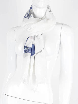 SCARF   FRAYED EDGE  KHF99845IVY - Scarvesnthangs
 - 3
