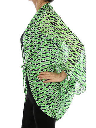 SCARF   FRONT TIE  KHF99929GRN - Scarvesnthangs
 - 3