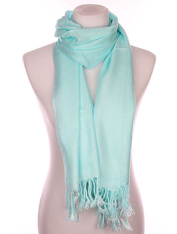 SCARF   FRINGED  KYF1001AQA - Scarvesnthangs
 - 2