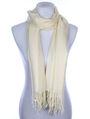 SCARF   FRINGED  KYF1001CRM