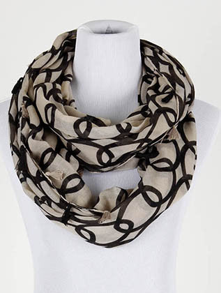 SCARF   TASSEL EDGE  KYF21657BRO