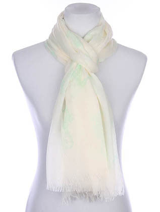 SCARF   SEAHORSE PRINT  KYF7022GRN - Scarvesnthangs
 - 3