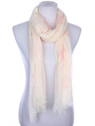 SCARF   SEAHORSE PRINT  KYF7022PNK - Scarvesnthangs
 - 1