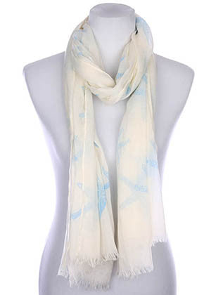 SCARF   STARFISH PRINT  KYF7025AQA - Scarvesnthangs
 - 1