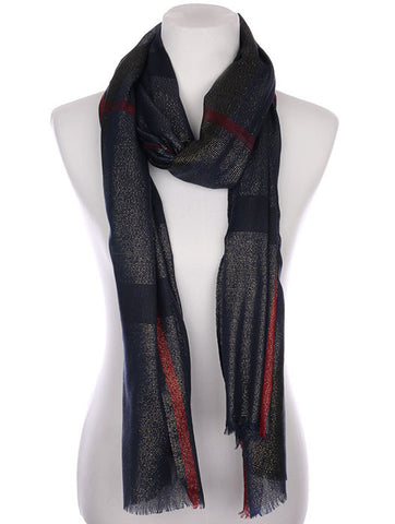 SCARF   CHECKER PRINT  KYF7027BLK - Scarvesnthangs
 - 2