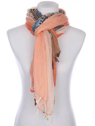 SCARF   STILETTO BOOTIE PRINT  KYF7033ORG - Scarvesnthangs
 - 3
