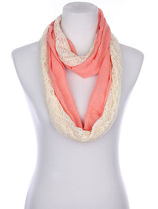 SCARF   HALF LACED  KYF80341PKA