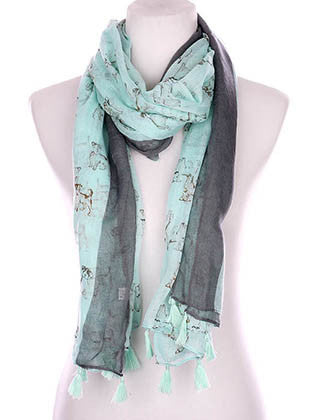 SCARF   PUPPY PRINT  KYF99003TAQA