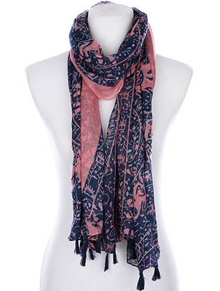 SCARF   ELEPHANT PRINT  KYF99004TNVY