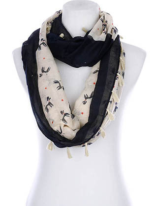 SCARF   POODLE PRINT  KYF99005ETNVY