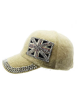 HAT AND CAP   GREAT BRITAIN FLAG  KYH8146IVY - Scarvesnthangs
 - 3