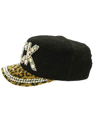HAT AND CAP   ROCK  KYH8150BLK - Scarvesnthangs
 - 3