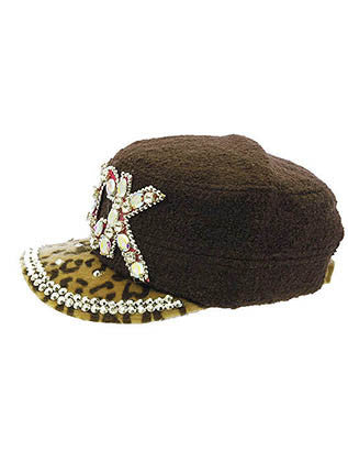 HAT AND CAP   ROCK  KYH8150BRO - Scarvesnthangs
 - 3