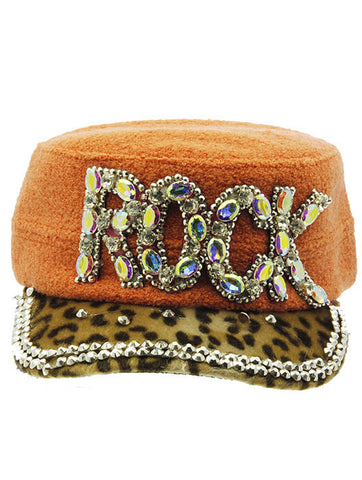 HAT AND CAP   ROCK  KYH8150ORG - Scarvesnthangs
 - 2