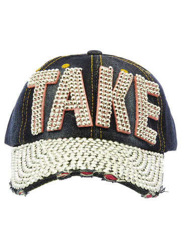 HAT AND CAP   TAKE  KYH8163RDBLU - Scarvesnthangs
 - 2