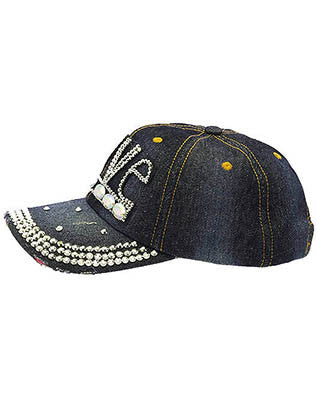 HAT AND CAP   LOVE  KYH8173RDDBLU - Scarvesnthangs
 - 3