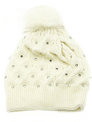 HAT AND CAP   DOUBLE LAYERED  KYH8180WHT