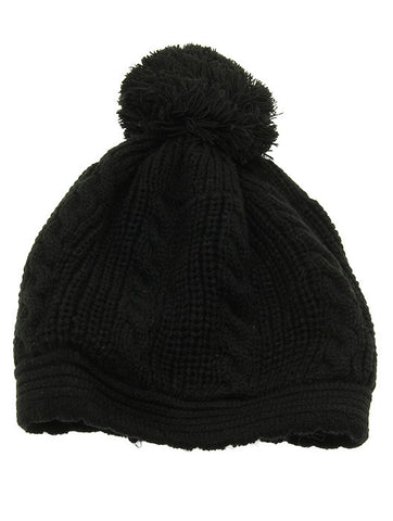 HAT AND CAP   DOUBLE LAYERED  KYH8183BLK - Scarvesnthangs
 - 2