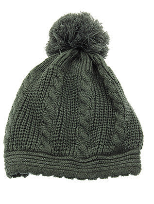HAT AND CAP   DOUBLE LAYERED  KYH8183GRY