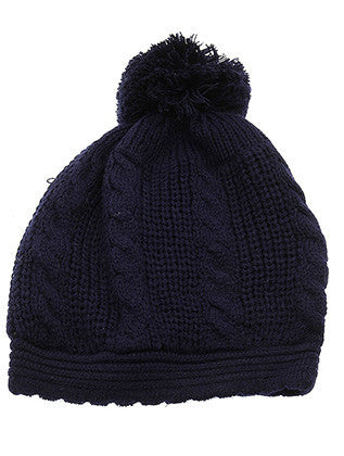 HAT AND CAP   DOUBLE LAYERED  KYH8183NVY