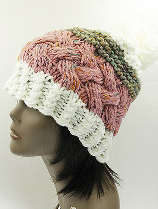 HAT AND CAP   POM POM  KYH8188PNK - Scarvesnthangs
 - 3