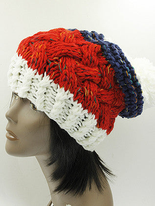 HAT AND CAP   POM POM  KYH8188RED - Scarvesnthangs
 - 3
