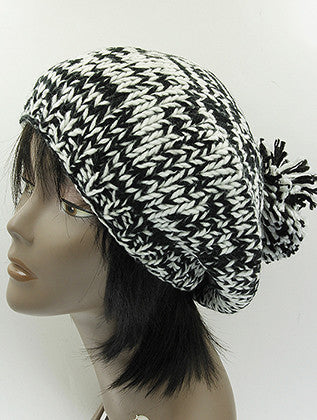 HAT AND CAP   KNITTED  KYH8189BKW - Scarvesnthangs
 - 3