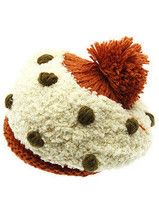 HAT AND CAP   KNITTED  KYH8191IVY