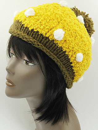 HAT AND CAP   KNITTED  KYH8191YEW - Scarvesnthangs
 - 3