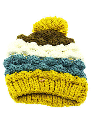 HAT AND CAP   POM POM  KYH8192YEW
