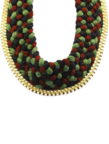 NECKLACE  KYN8126GDNVY - Scarvesnthangs
 - 2