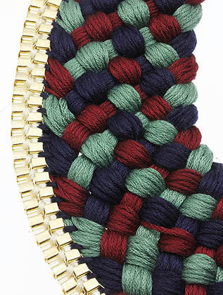 NECKLACE  KYN8126GDNVY - Scarvesnthangs
 - 3