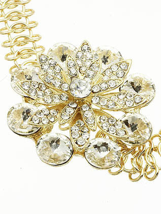 NECKLACE  KYN8168GDCLR - Scarvesnthangs
 - 3