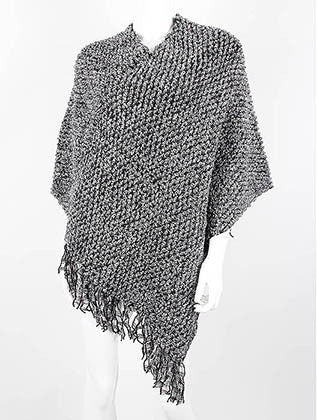 SCARF   BOUCLE YARN  LAF3961GRY