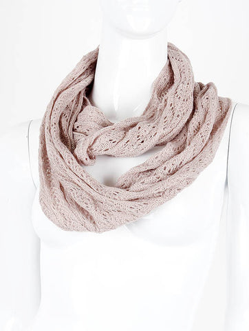 SCARF   METALLIC THREAD ACCENT  LAF3966PNK - Scarvesnthangs
 - 2