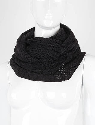 SCARF   NECK WARMER  LAF4005BLK - Scarvesnthangs
 - 3