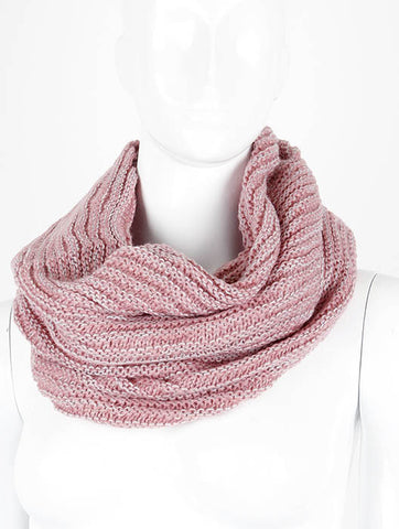 SCARF   TWISTED NECK WARMER  LAF4016PNK - Scarvesnthangs
 - 2