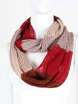 SCARF   MULTI COLORED  LAF40591RED