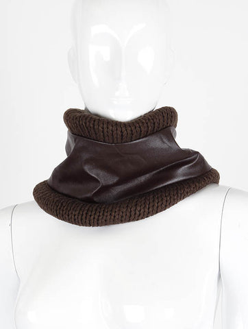 SCARF   NECK WARMER  LAF4083BRO - Scarvesnthangs
 - 2