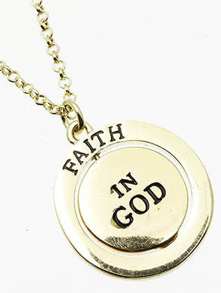 NECKLACE  LON1014GDCLR - Scarvesnthangs
 - 3